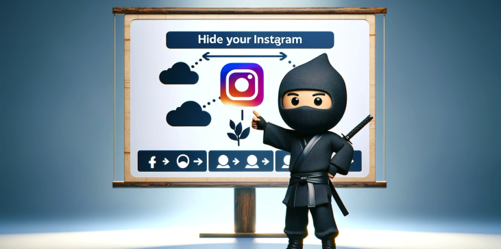 skryť svoj instagram